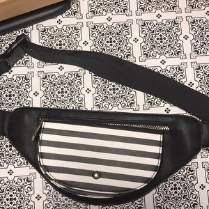 Belt Bag, black & white